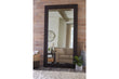 Balintmore Dark Brown Floor Mirror - A8010276 - Bien Home Furniture & Electronics