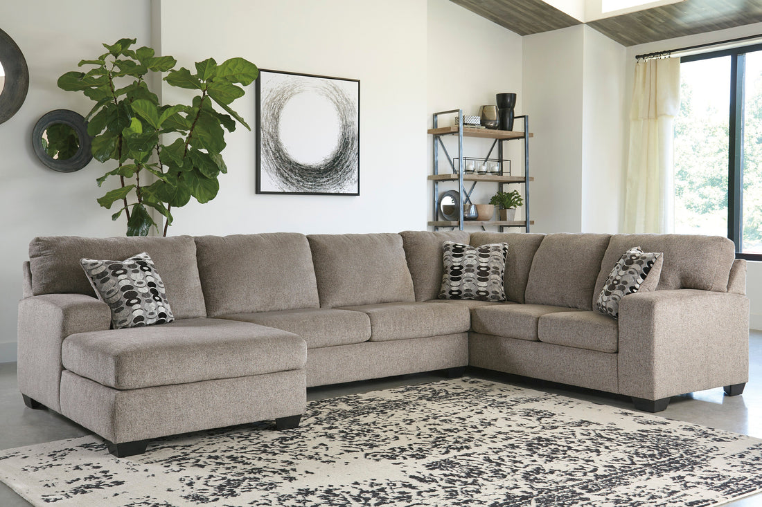 Ballinasloe Platinum LAF Sectional - SET | 8070216 | 8070234 | 8070267 | 8070208 | 8070225 - Bien Home Furniture &amp; Electronics