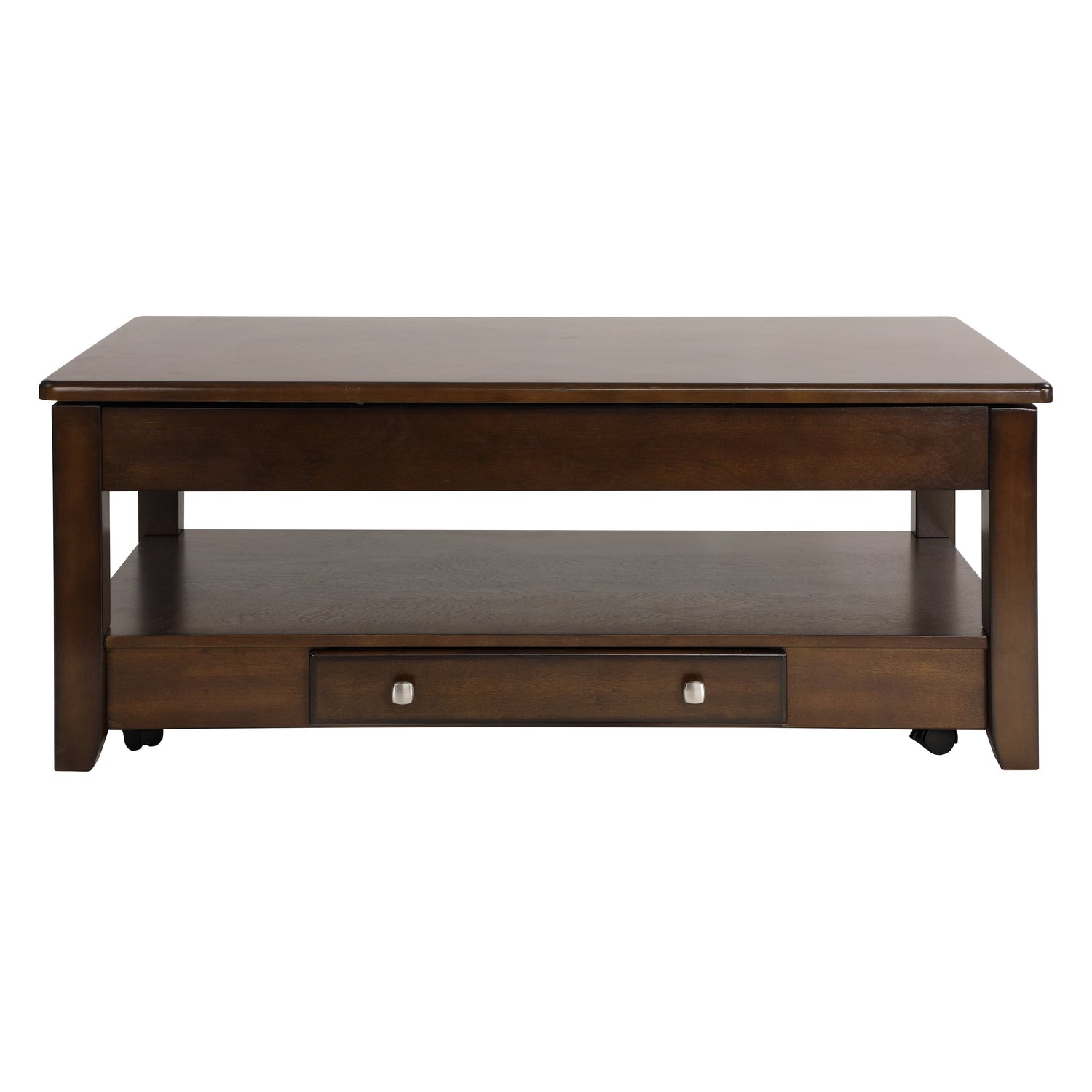 Ballwin Dark Cherry Lift Top Cocktail Table - 3256RF-30 - Bien Home Furniture &amp; Electronics