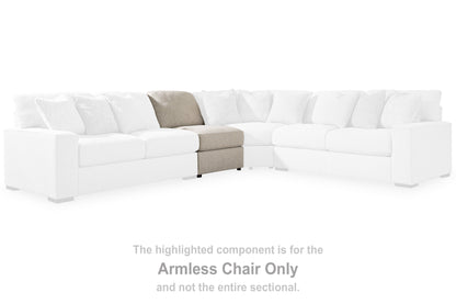 Ballyton Sand Armless Chair - 2510246 - Bien Home Furniture &amp; Electronics