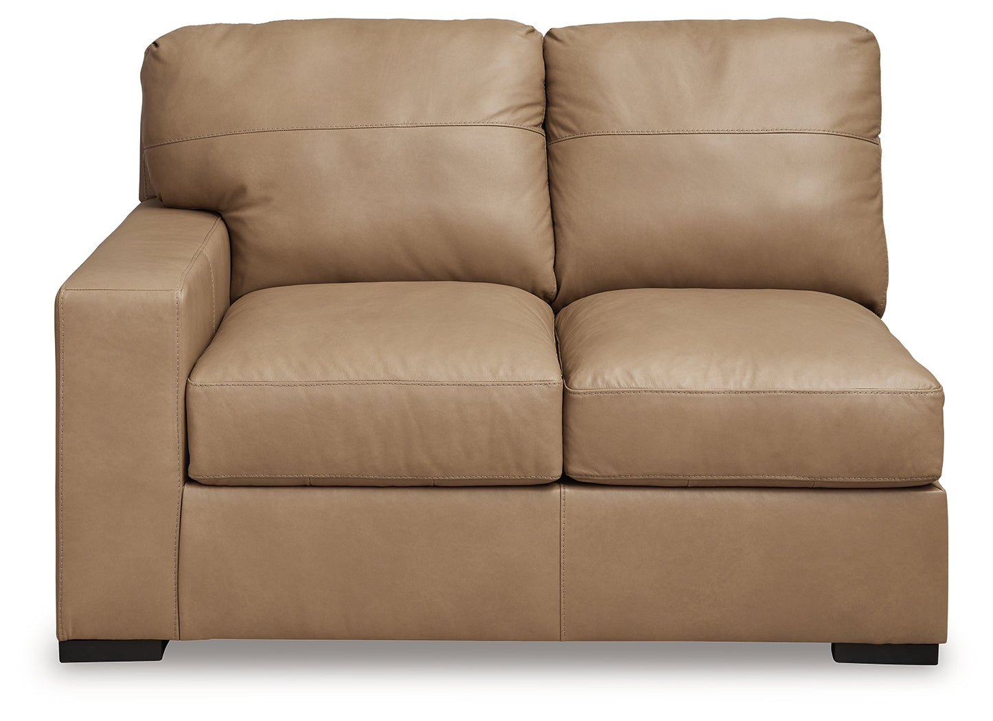Bandon Toffee Left-Arm Facing Loveseat - 3800655 - Bien Home Furniture &amp; Electronics