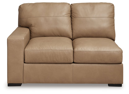 Bandon Toffee Left-Arm Facing Loveseat - 3800655 - Bien Home Furniture &amp; Electronics
