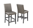 Bankston Gray Counter Height Chair, Set of 2 - 2670ZC-S-24-NH - Bien Home Furniture & Electronics