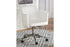 Baraga White Home Office Desk Chair - H410-01A - Bien Home Furniture & Electronics