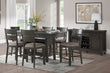 Baresford Gray Counter Height Set - SET | 5674-36 | 5674-36B | 5674-24(4) - Bien Home Furniture & Electronics