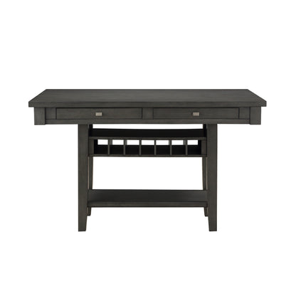 Baresford Gray Counter Height Table - SET | 5674-36 | 5674-36B - Bien Home Furniture &amp; Electronics
