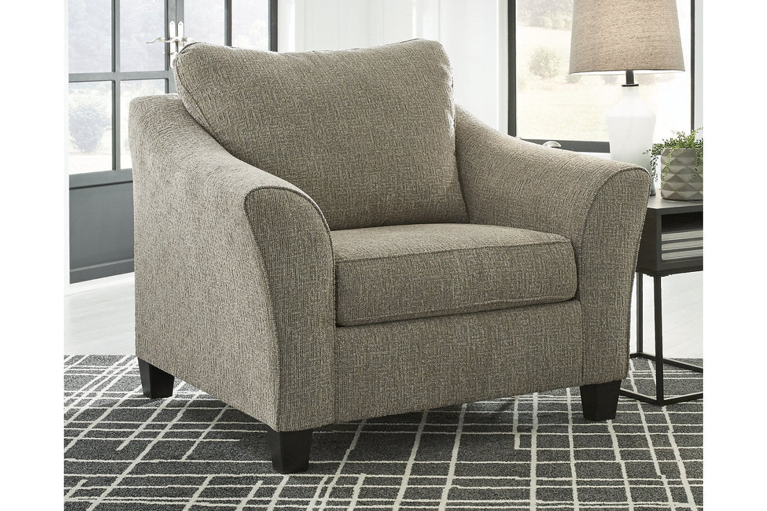 Barnesley Platinum Oversized Chair - 8690423 - Bien Home Furniture &amp; Electronics