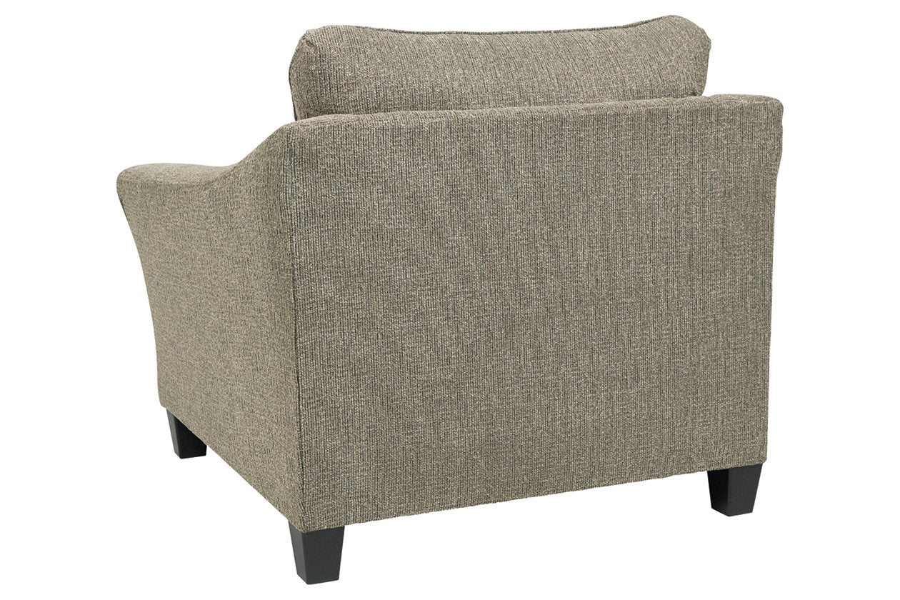 Barnesley Platinum Oversized Chair - 8690423 - Bien Home Furniture &amp; Electronics