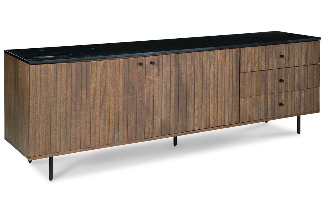 Barnford Brown/Black Accent Cabinet - A4000535 - Bien Home Furniture &amp; Electronics