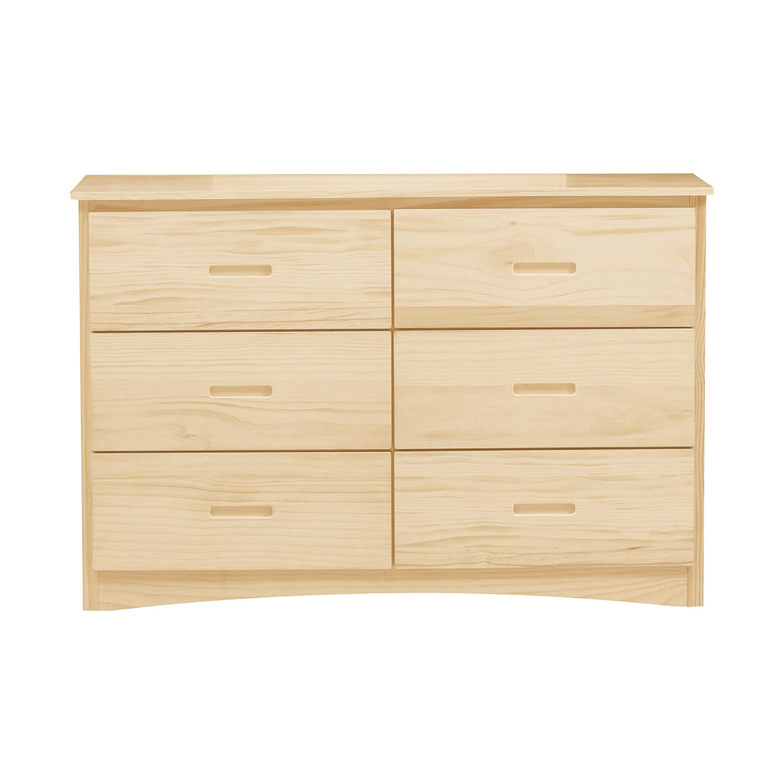 Bartly Pine Dresser - B2043-5 - Bien Home Furniture &amp; Electronics