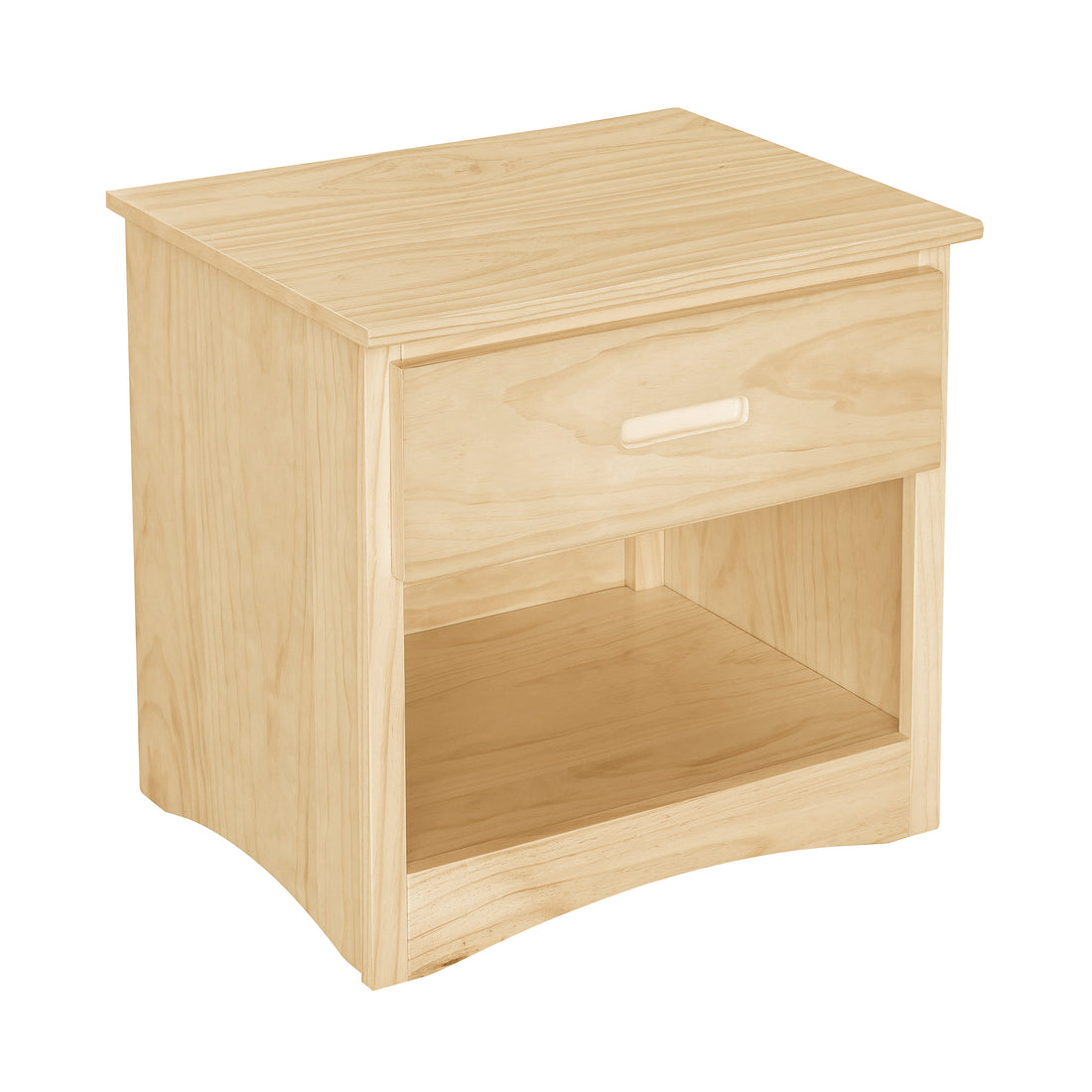 Bartly Pine Nightstand - B2043-4 - Bien Home Furniture &amp; Electronics