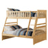Bartly Pine Twin/Full Bunk Bed - SET | B2043TF-1 | B2043TF-2 | B2043TF-SL - Bien Home Furniture & Electronics