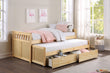 Bartly Pine Twin/Twin Bed with Storage Boxes - SET | B2043RT-1 | B2043RT-2 | B2043RT-SL | B2043-T - Bien Home Furniture & Electronics