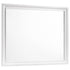 Barzini White Rectangle Dresser Mirror - 205894 - Bien Home Furniture & Electronics