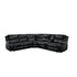 Bastrop Black 3-Piece Sectional with Right Console - 8230BLK*SC - Bien Home Furniture & Electronics