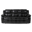 Bastrop Black Reclining Sofa - 8230BLK-3 - Bien Home Furniture & Electronics