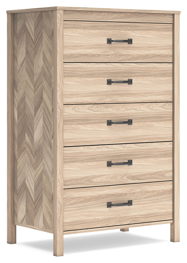 Battelle Tan Chest of Drawers - EB3929-245 - Bien Home Furniture &amp; Electronics