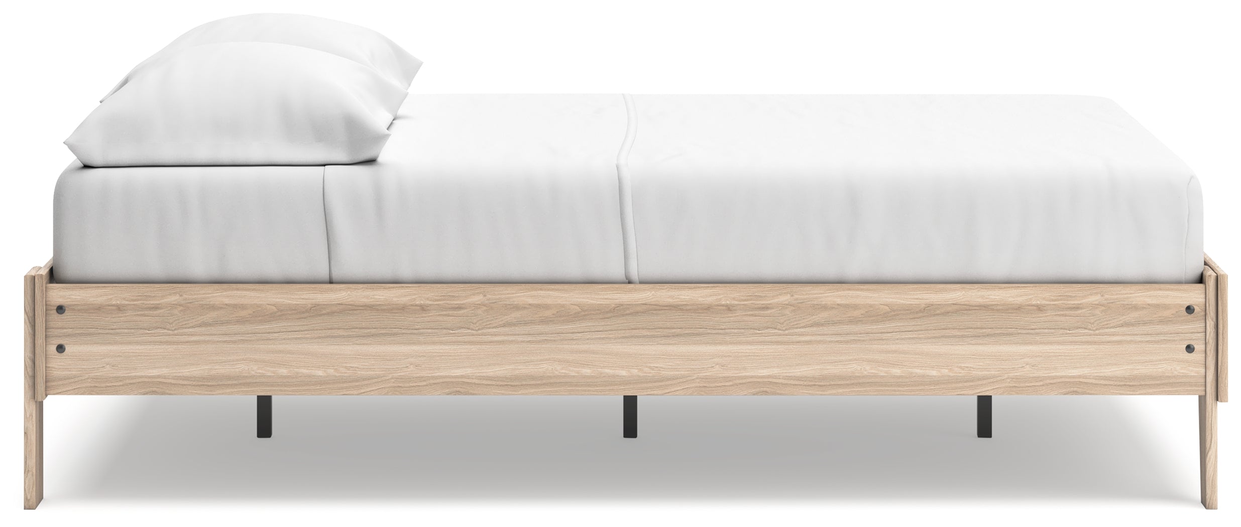 Battelle Tan Full Platform Bed - EB3929-112 - Bien Home Furniture &amp; Electronics