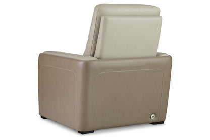 Battleville Almond Power Recliner - U3070513 - Bien Home Furniture &amp; Electronics