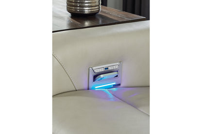 Battleville Almond Power Recliner - U3070513 - Bien Home Furniture &amp; Electronics