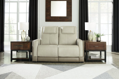 Battleville Almond Power Reclining Loveseat - U3070514 - Bien Home Furniture &amp; Electronics