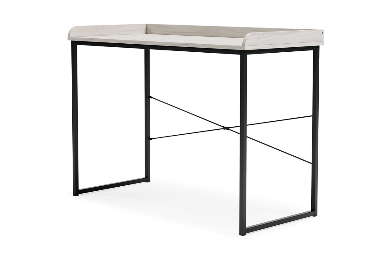 Bayflynn White/Black 43&quot; Home Office Desk - H288-10 - Bien Home Furniture &amp; Electronics