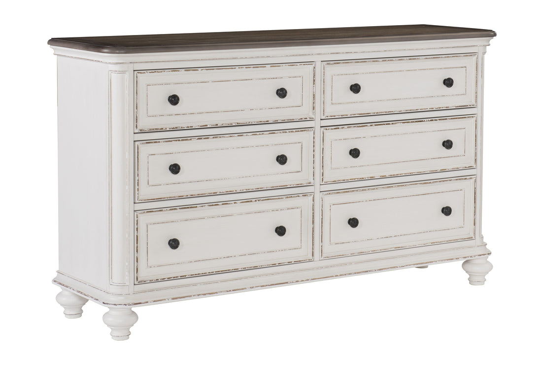 Baylesford Antique White Dresser - 1624W-5 - Bien Home Furniture &amp; Electronics
