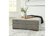Bayless Smoke Oversized Accent Ottoman - 5230408 - Bien Home Furniture & Electronics