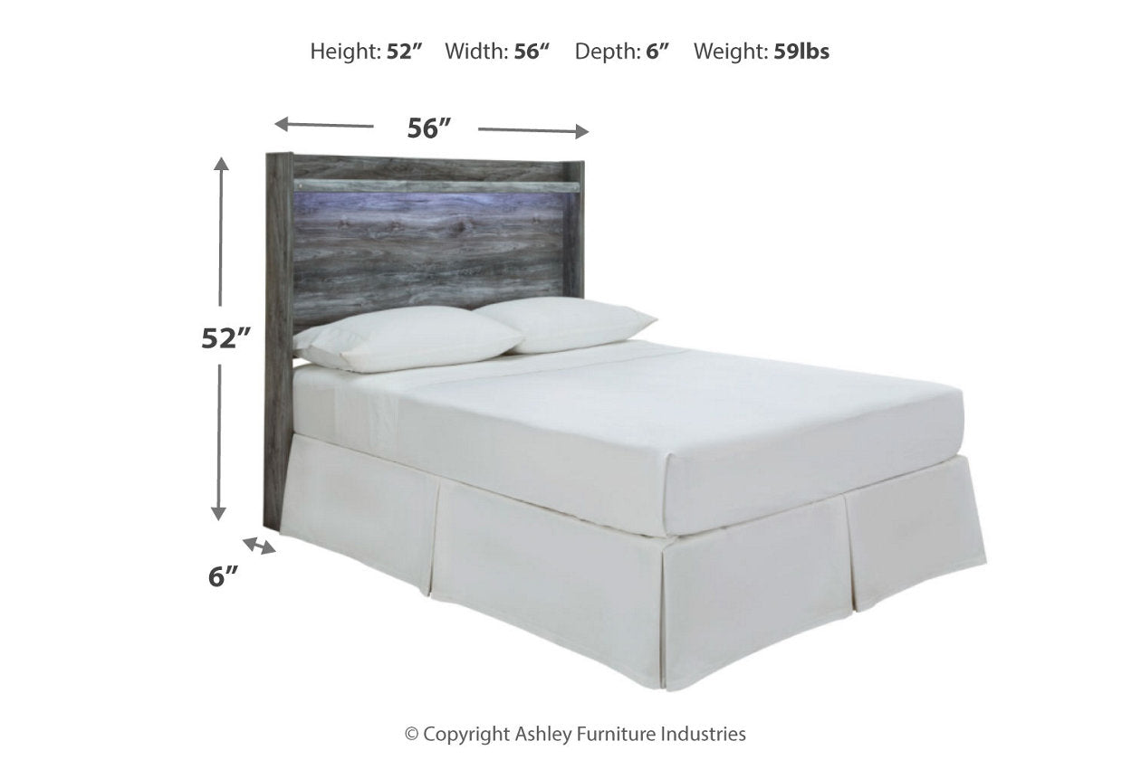 Baystorm Gray Full Panel Headboard - B221-87 - Bien Home Furniture &amp; Electronics