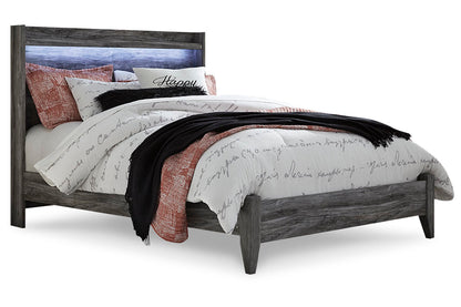 Baystorm Gray Queen Panel Bed - SET | B221-54 | B221-57 - Bien Home Furniture &amp; Electronics