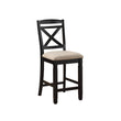 Baywater Black/Brown Counter Chair, Set of 2 - 5705BK-24 - Bien Home Furniture & Electronics