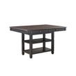 Baywater Black/Brown Counter Height Table - 5705BK-36 - Bien Home Furniture & Electronics