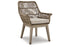 Beach Front Beige Arm Chair with Cushion, Set of 2 - P399-601A - Bien Home Furniture & Electronics