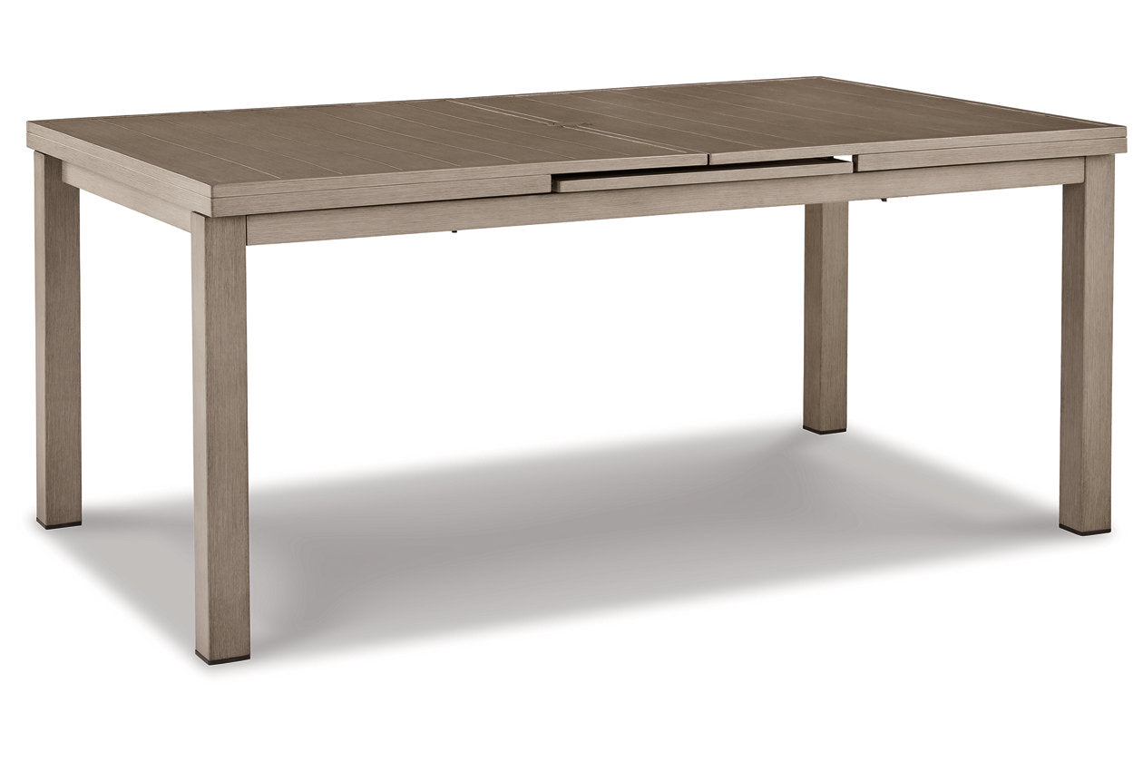 Beach Front Beige Outdoor Dining Table - P323-635 - Bien Home Furniture &amp; Electronics