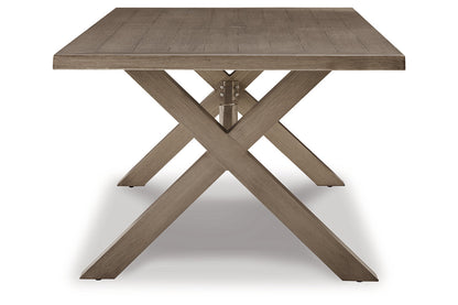 Beach Front Beige Outdoor Dining Table - P399-625 - Bien Home Furniture &amp; Electronics