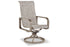 Beach Front Beige Sling Swivel Chair, Set of 2 - P323-603A - Bien Home Furniture & Electronics