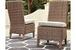 Beachcroft Beige Side Chair with Cushion, Set of 2 - P791-601 - Bien Home Furniture & Electronics