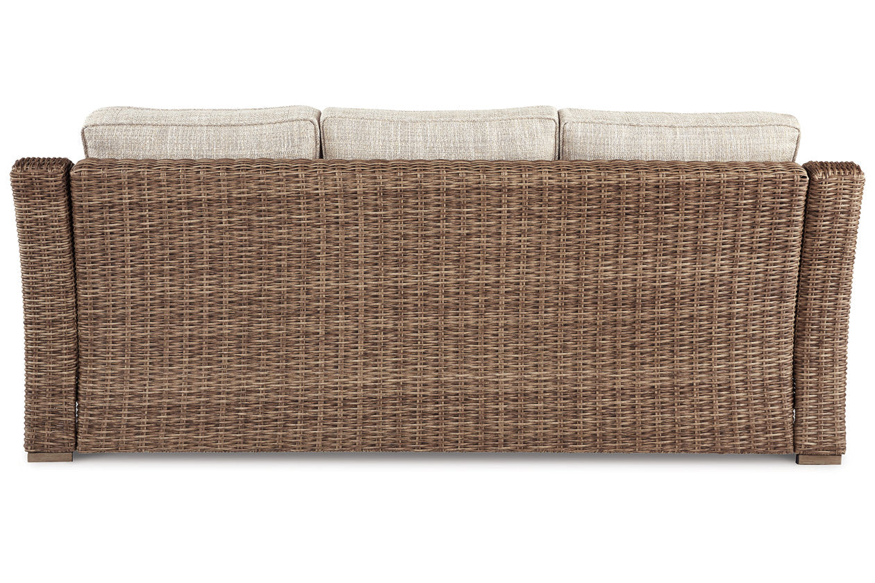 Beachcroft Beige Sofa with Cushion - P791-838 - Bien Home Furniture &amp; Electronics