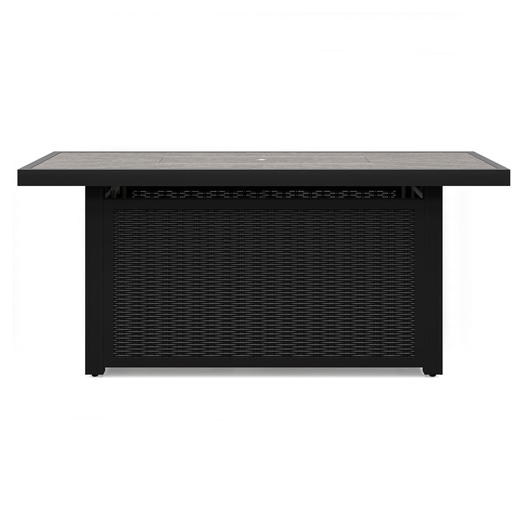 Beachcroft Black/Light Gray Outdoor Fire Pit Table - P792-773 - Bien Home Furniture &amp; Electronics
