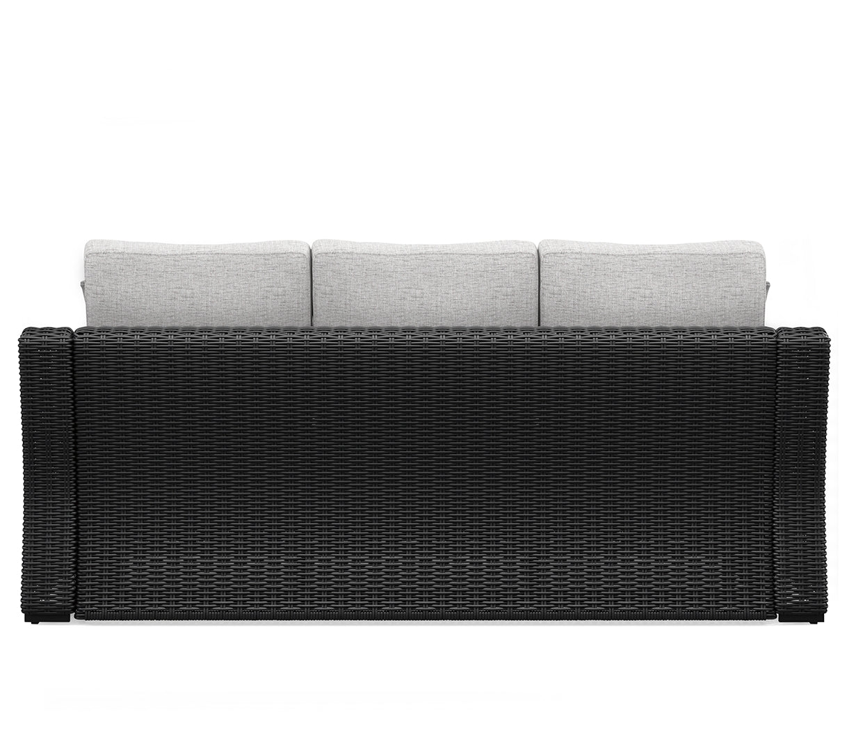 Beachcroft Black/Light Gray Outdoor Sofa with Cushion - P792-838 - Bien Home Furniture &amp; Electronics