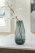 Beamund Teal Blue Vase (Set of 2) - A2900011 - Bien Home Furniture & Electronics