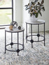 Beashaw Gray/Black Accent Table, Set of 2 - A4000546 - Bien Home Furniture & Electronics