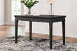 Beckincreek Black Home Office Small Leg Desk - H778-10 - Bien Home Furniture & Electronics
