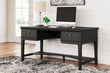 Beckincreek Black Home Office Storage Leg Desk - H778-26 - Bien Home Furniture & Electronics