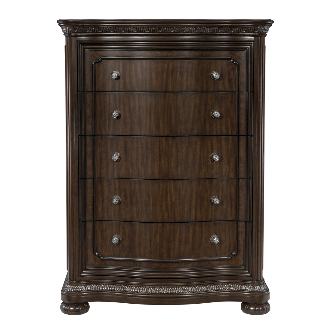 Beddington Dark Cherry Chest - 1407-9 - Bien Home Furniture &amp; Electronics