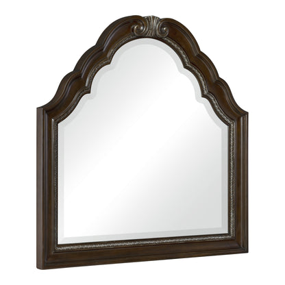 Beddington Dark Cherry Mirror (Mirror Only) - 1407-6 - Bien Home Furniture &amp; Electronics