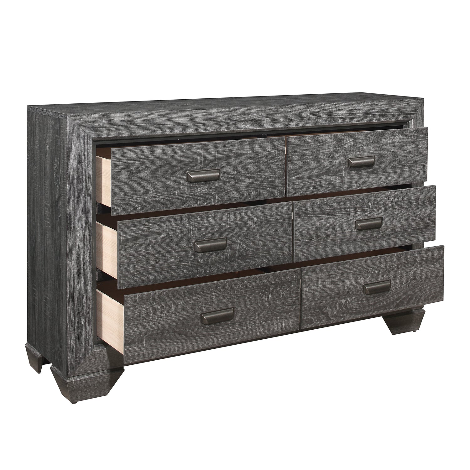 Beechnut Gray Dresser - 1904GY-5 - Bien Home Furniture &amp; Electronics