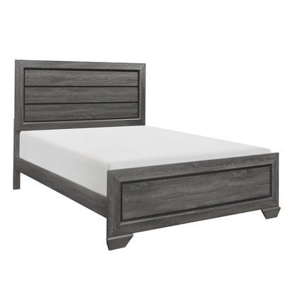 Beechnut Gray King Panel Bed - SET | 1904KGY-1 | 1904GY-3 - Bien Home Furniture &amp; Electronics