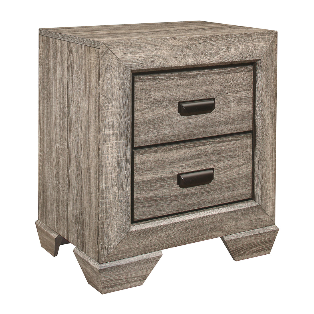 Beechnut Light Elm Nightstand - 1904-4 - Bien Home Furniture &amp; Electronics