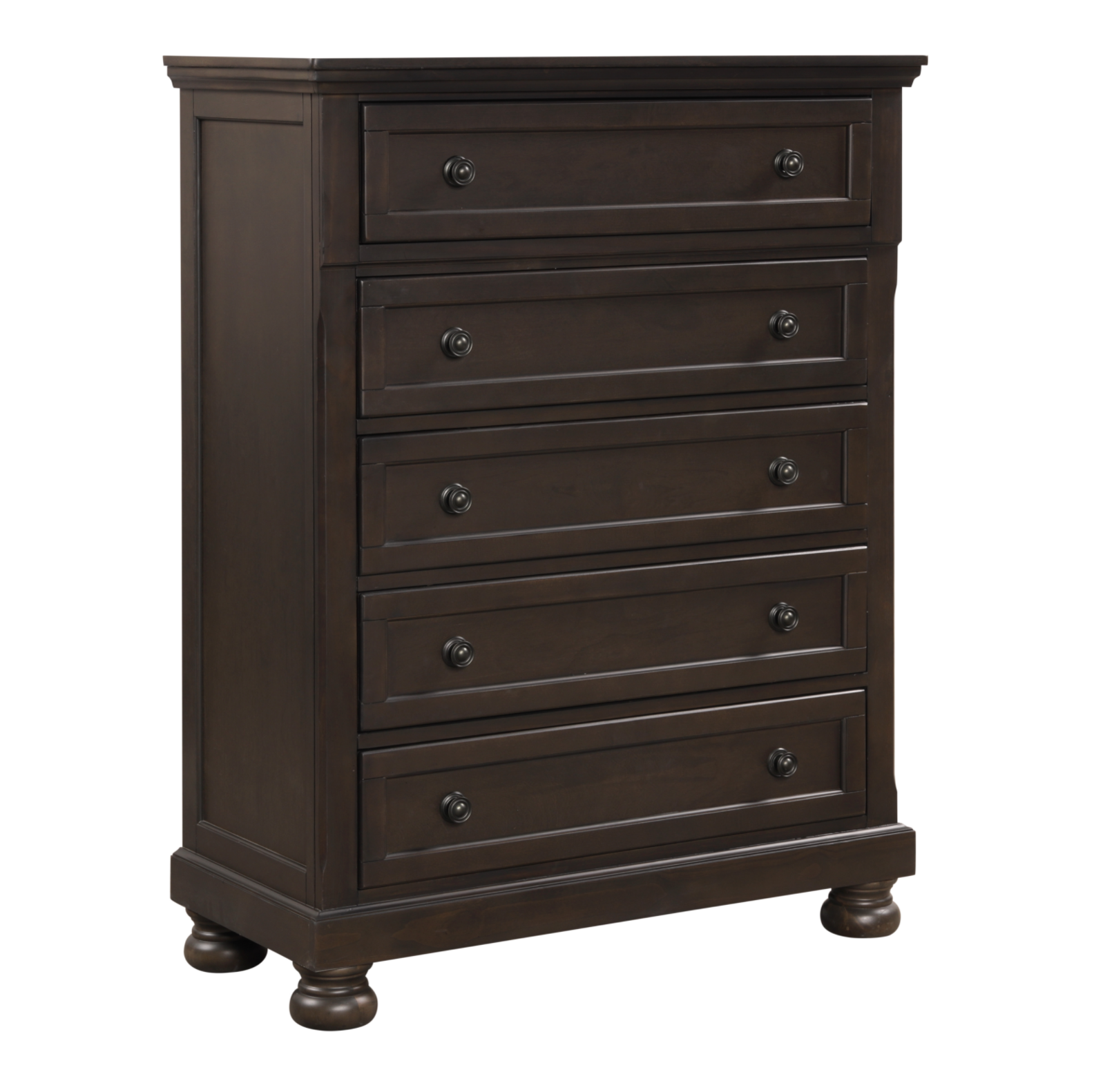 Begonia Grayish Brown Chest - 1718GY-9 - Bien Home Furniture &amp; Electronics